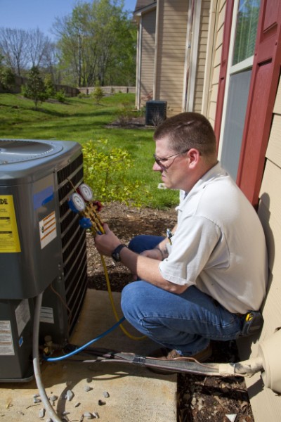 hvac-repair Call Garner Heating & Air Conditioning today for professional AC unit installation.